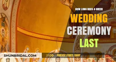Greek Wedding Ceremony Duration: Traditions, Timing, and Celebration Insights