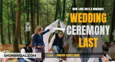 Humanist Wedding Ceremonies: How Long Do They Last?
