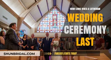 Understanding the Duration of a Traditional Lutheran Wedding Ceremony