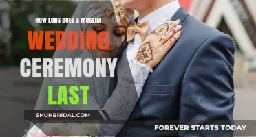 Understanding the Duration of a Traditional Muslim Wedding Ceremony
