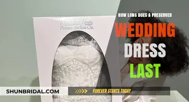 Preserving Wedding Dresses: How Long Will They Last?
