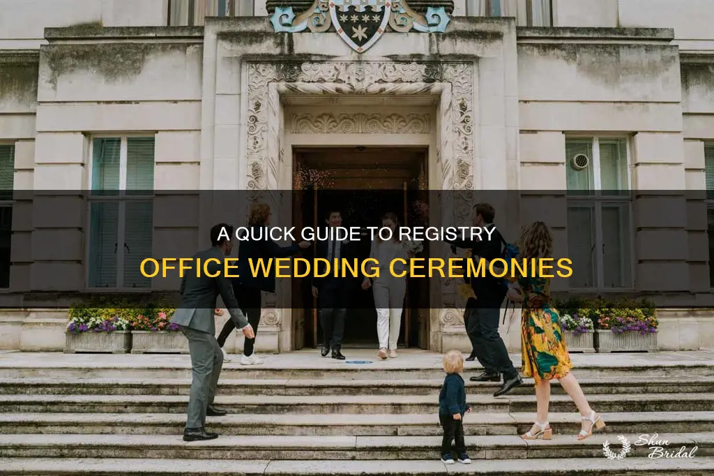 how long does a registry office wedding ceremony take
