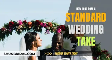 A Standard Wedding Timeline: How Long Does It Take?