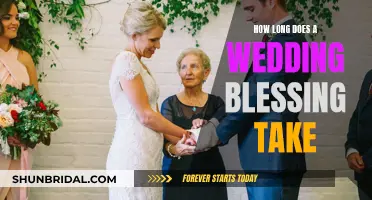 A Wedding Blessing: How Long Does the Ceremony Last?