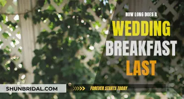 A Wedding Breakfast: How Long Should It Last?