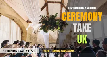 The Perfect Wedding Ceremony Timeline in the UK