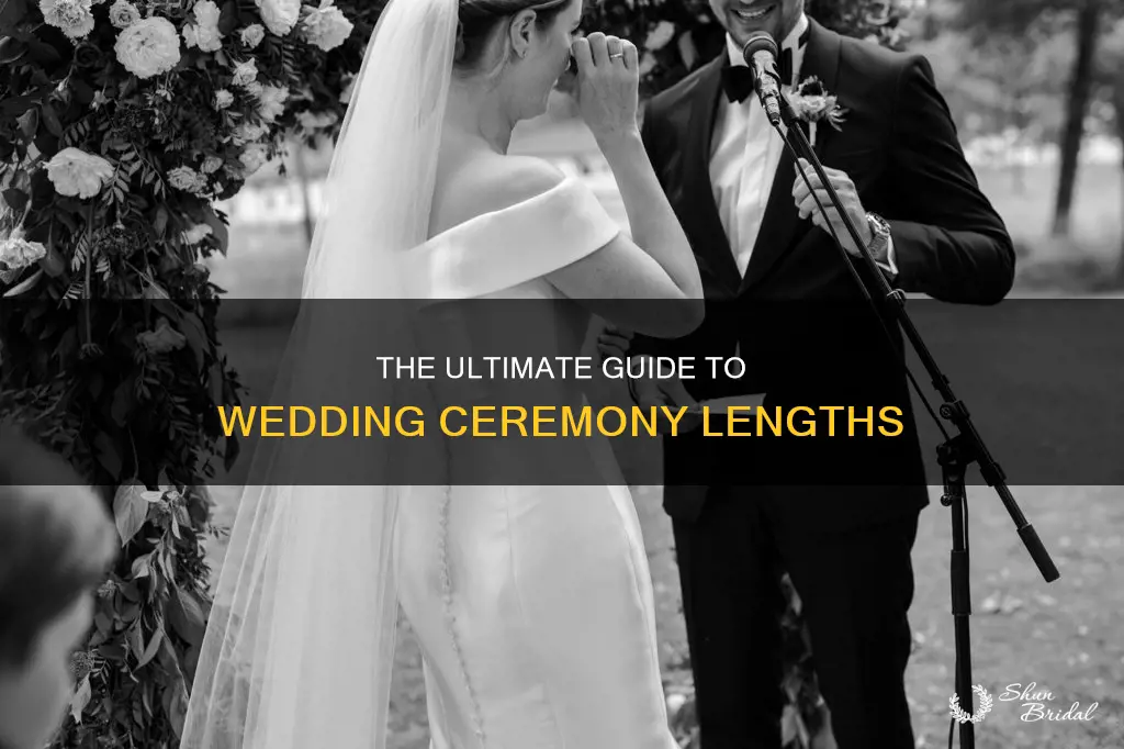 how long does a wedding ceremony take