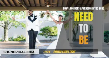 The Perfect Length for a Wedding Intro Song