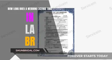 Obtaining a Wedding License in LA: Quick or Not?