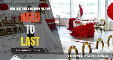 The Ultimate Wedding Playlist Duration Guide