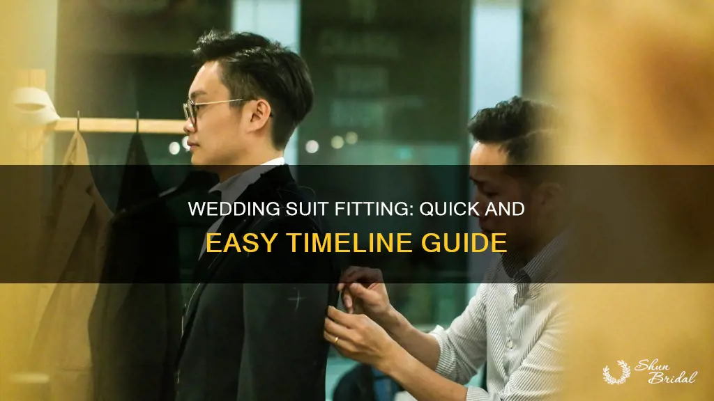 how long does a wedding suit fitting take