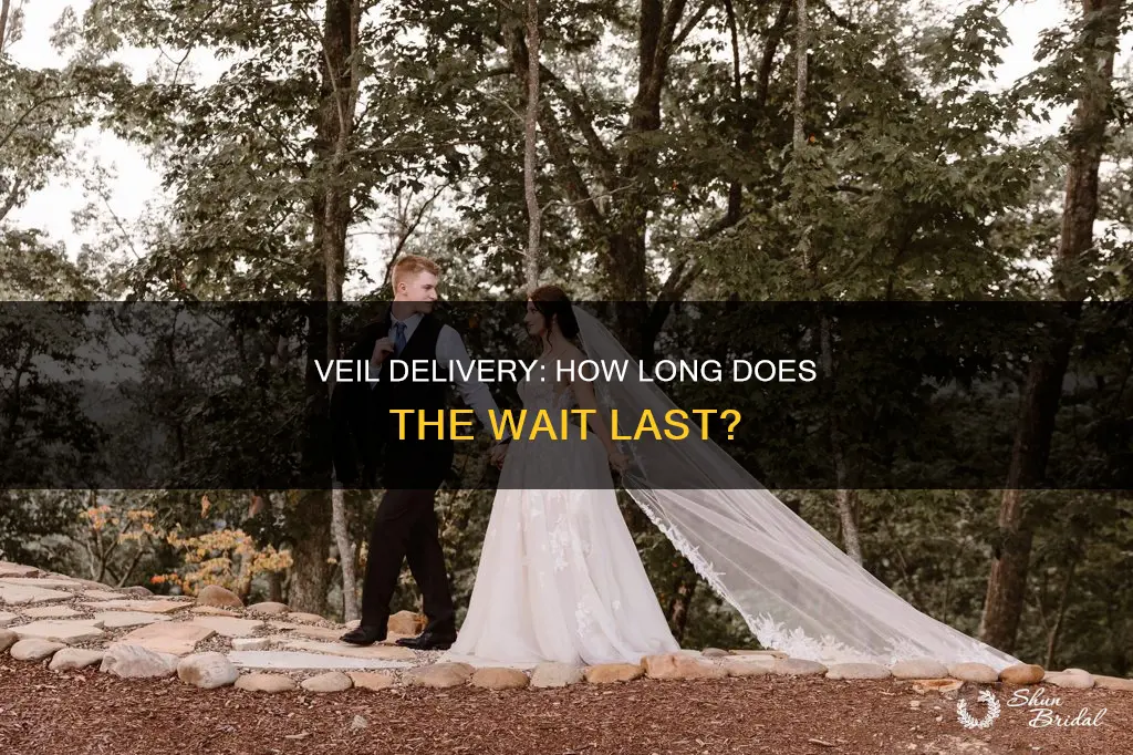 how long does a wedding veil to come in