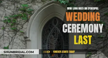 The Episcopal Wedding: Ceremony Duration and Details