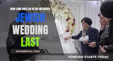 The Length of Ultra-Orthodox Jewish Wedding Ceremonies