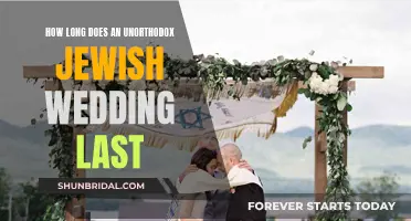 Unorthodox Jewish Wedding: How Long Do They Last?
