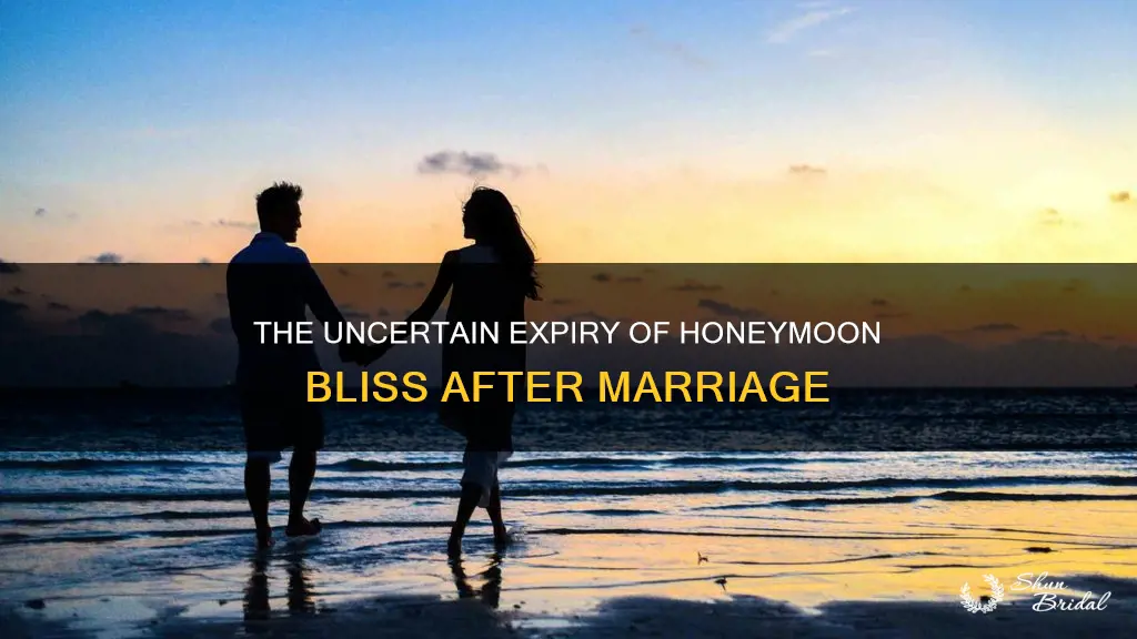 how long does honeymoon period last after marriage