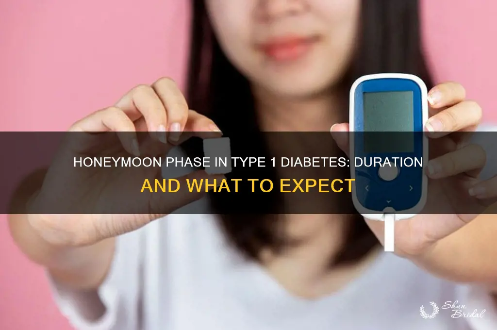 how long does honeymoon phase last in type 1 diabetes