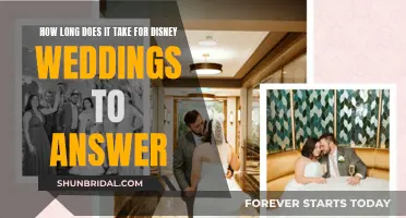 Disney Weddings: Response Time and What to Expect