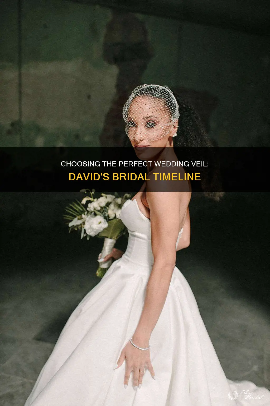 how long does it take for wedding veil from davids