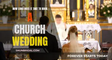 Booking a Church Wedding: How Long Does It Take?