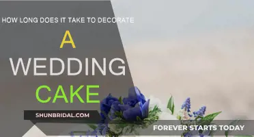 Decorating a Wedding Cake: How Long Does It Take?