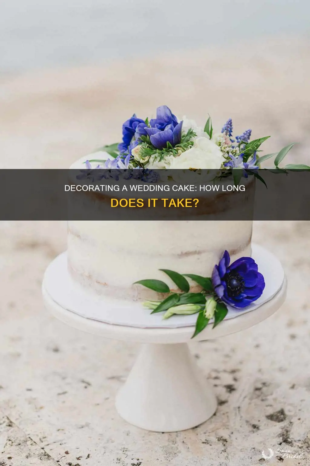 how long does it take to decorate a wedding cake