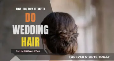 Perfect Wedding Hair: How Long Does Styling Take?