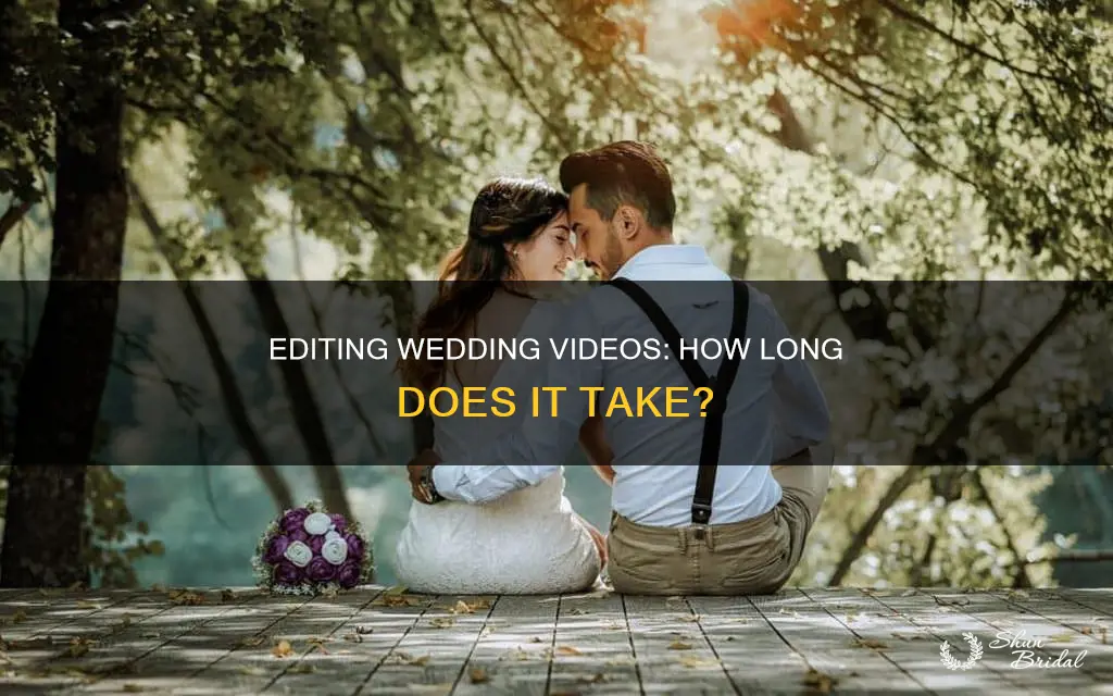 how long does it take to edit a wedding vieo