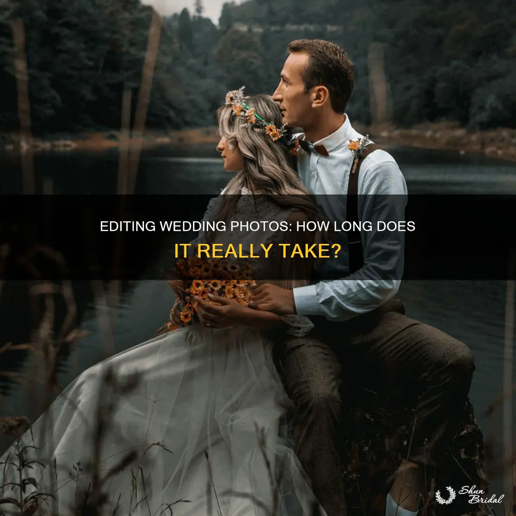 how long does it take to edit each wedding photo