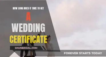 The Ultimate Guide to Getting Your Wedding Certificate: Timeframe Explained