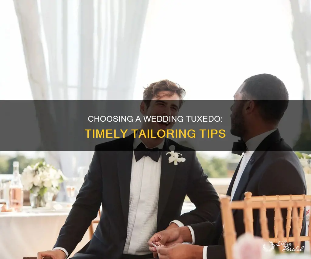 how long does it take to get tuxedo for wedding