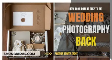 When to Expect Your Wedding Photos Back