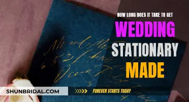 Custom Wedding Stationery: How Long Does It Take?