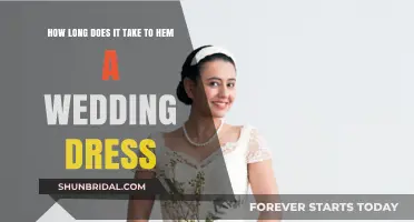 The Perfect Hem: A Quick Wedding Dress Fix