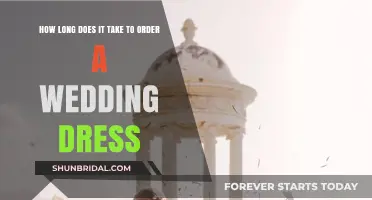 The Perfect Wedding Dress: A Timely Affair