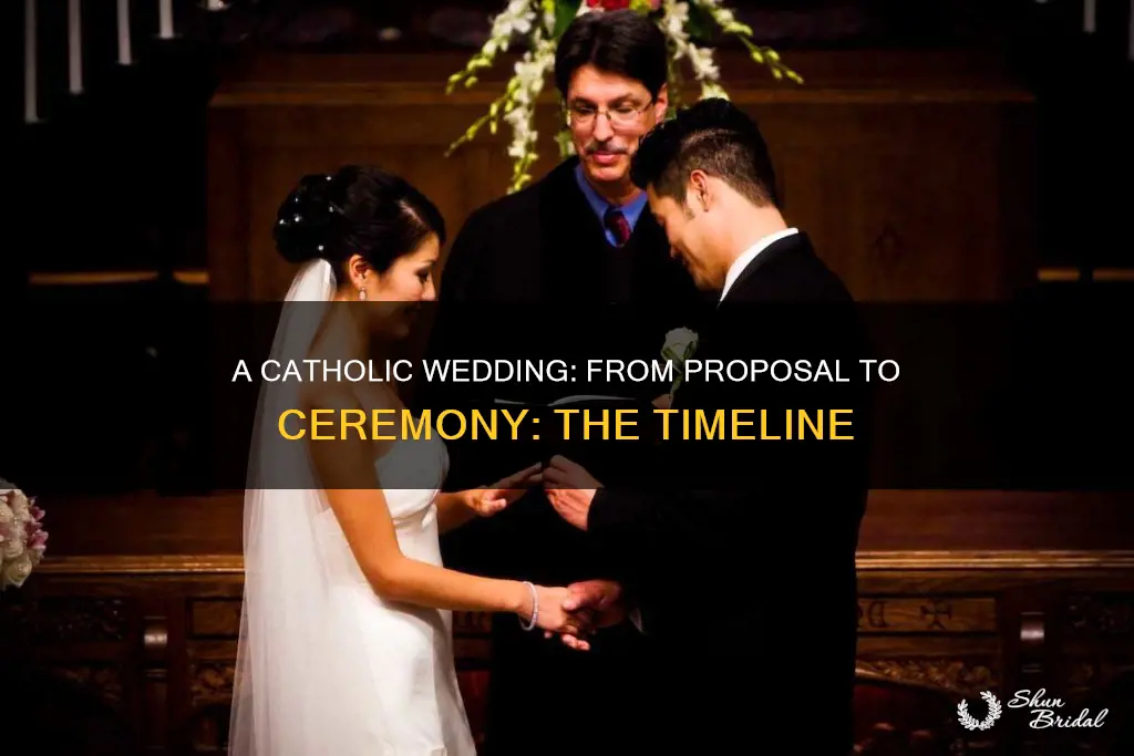 how long does it take to plan a catholic wedding