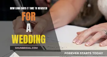 Planning a Wedding: Registration Timeline and Tips