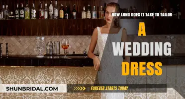 Tailoring the Perfect Wedding Dress: How Long Does It Take?