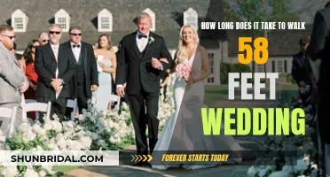 Time Taken to Walk Down the Aisle