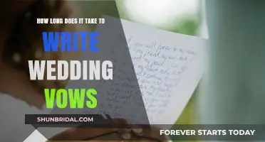 Crafting Perfect Wedding Vows: Time, Tips, and Heartfelt Inspiration