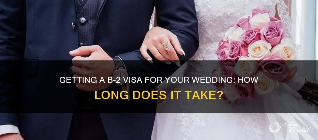 how long does it take tobget a b2 wedding visa