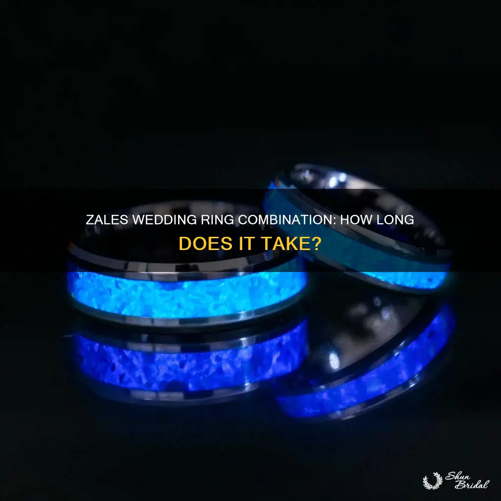 how long does it take zales to combine wedding rings