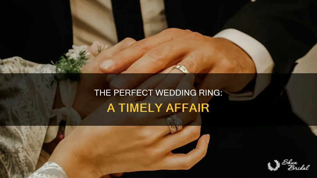 how long does it tske to getting a wedding ring