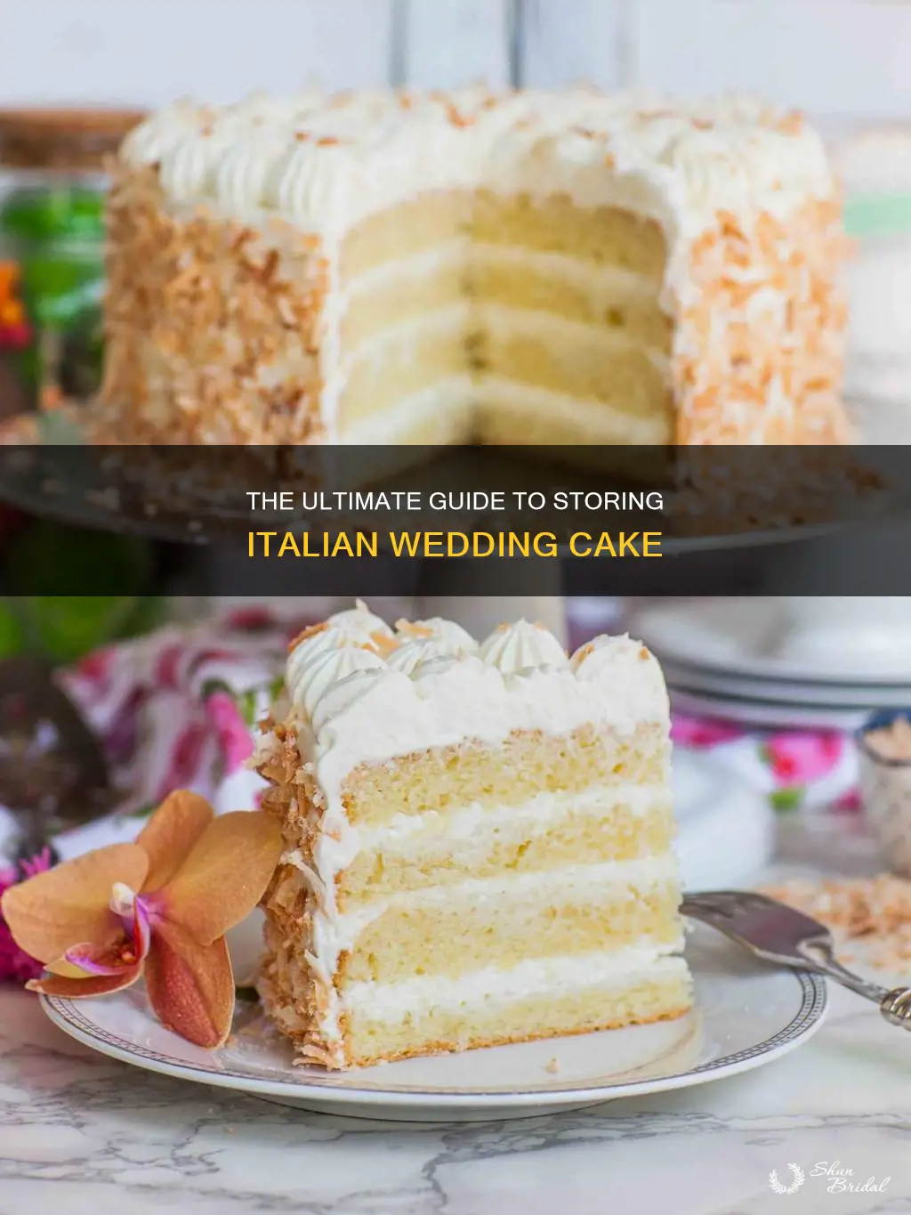 how long does italian wedding cake last