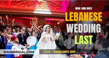 Lebanese Wedding Traditions: How Long Do They Last?