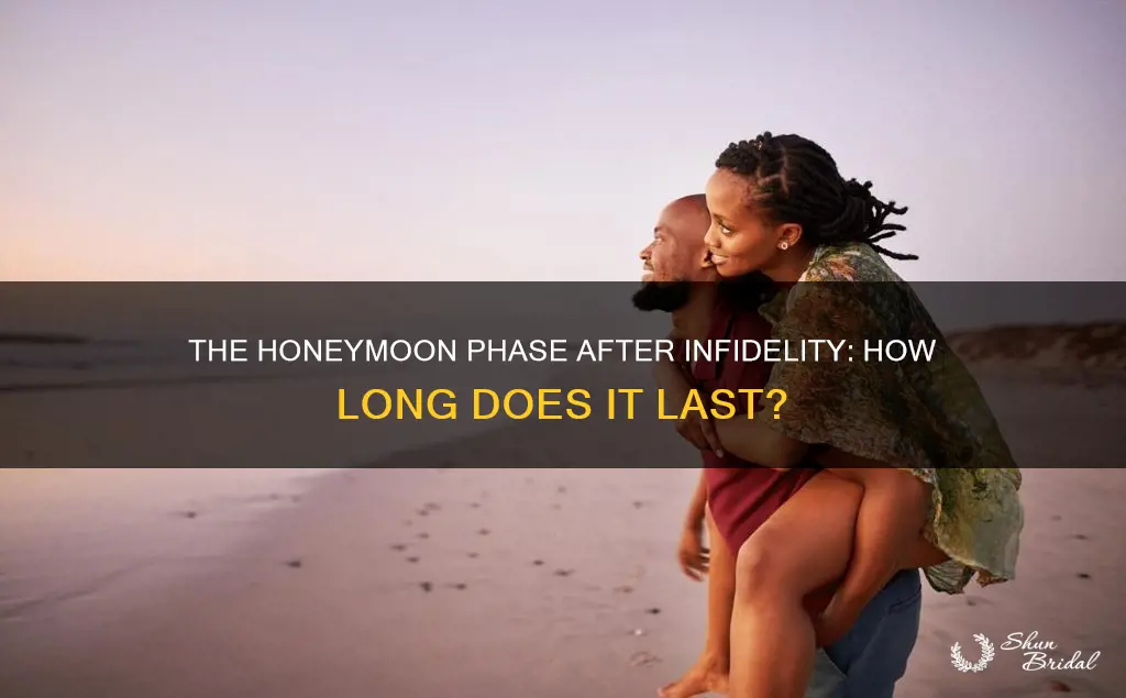 how long does the honeymoon period last after an affair
