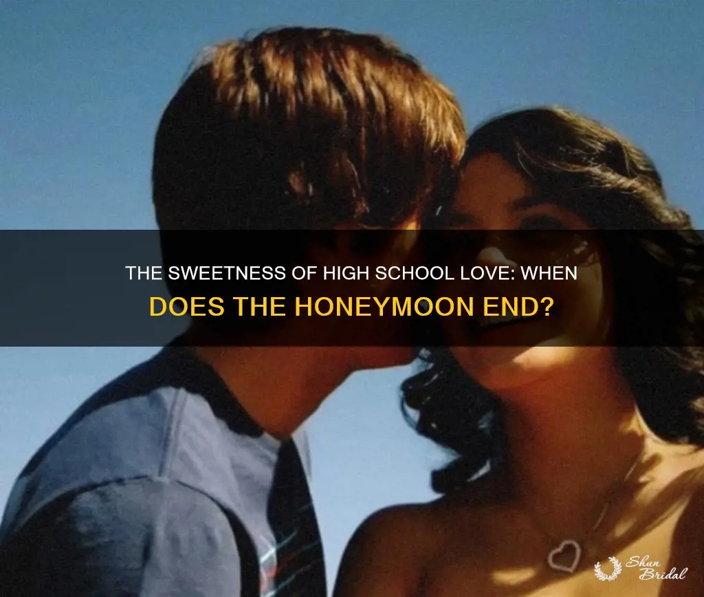 how long does the honeymoon phase last in high school