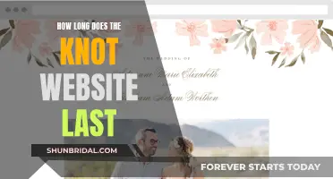 The Knot Website: How Long Does It Last?