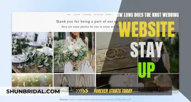 The Knot Wedding Websites: How Long Do They Last?