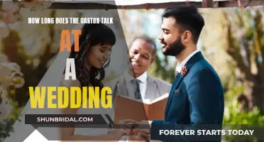 The Perfect Wedding: Managing the Pastor's Speech Duration